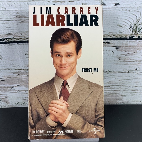 Other - Liar Liar (VHS Tape, 1997) Jim Carrey, Tilly, Kurtz, Donohue Movie Universal
